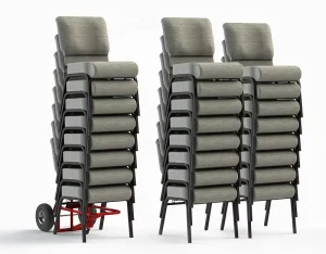 Modern Upholstered Interlocking Clearance Church Chairs Stackable Metal Theater Furniture Auditorium Seats Chair