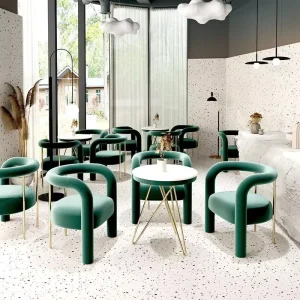 Modern Velvet Waiting Chairs for Hospital Commercial Use Leisure Spaces Durable Eco-Friendly