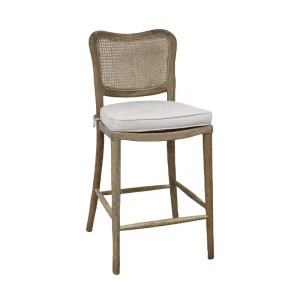 Modern Vintage Wood Bar Stool for Restaurant Kitchen Dining Villa Hotel and Living Room