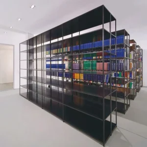 Modern Wall Mounted Modular Steel Bookcase Big Bookshelf for Kitchen Home or Warehouse Library Furnitures