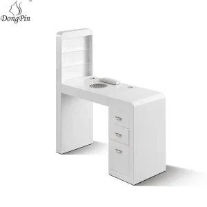 Modern White Stylish Nail Manicure Table for Salon Professionals