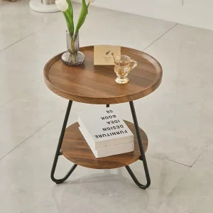 Modern Wood Coffee Table for Living Room Eco Friendly Durable Portable Easy Assembly and Storage for Home Bar or Workshop