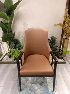 Modern Wood Dining Chairs Durable Eco Friendly Suitable for Household Bar Villa Commercial Applications