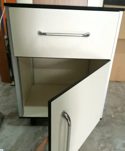 Modern Wood Medical Hospital Furniture Bedside Cabinets Medicine Trolley Cart