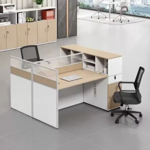 Modern Wood Office Workstation Desk Drawer Multi desk High Quality Commercial Office Furniture Team Work