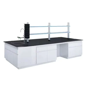 Modern Wood Panel Laboratory Furniture for Biology Lab School Table for Hospitals