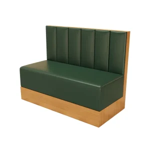 Modern Wood Restaurant Furniture Set for Coffee Shop and Hotel Use Custom Dining Table and Chairs with Booth Sofa