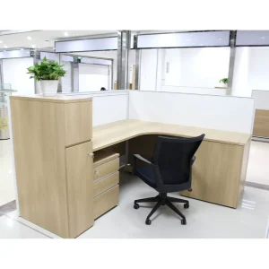 Modern Wooden 4 Person Office Desk Workstation Commercial Furniture Durable Folding Bed 6-Year Warranty Knock-Down