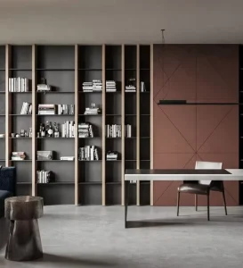 Modern Wooden Bookcase for Living Room Bedroom School Library Office Storage Furniture
