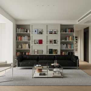 Modern Wooden Bookshelf Home Office Library Storage Bookcase with Open Shelves for Living Room Furniture