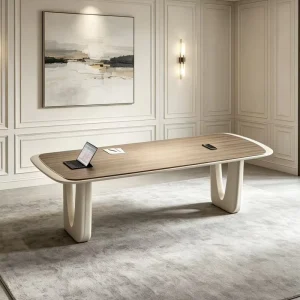 Modern Wooden Conference Room Table Luxury Office Furniture Desk Meeting Conference Table and Chairs