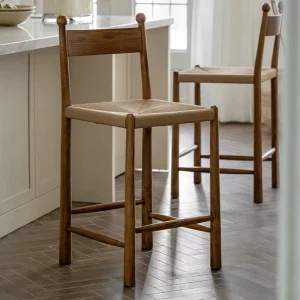 Modern Wooden Furniture Bar Chair Bar Stool Solid Wood Comfortable High Bar Chair
