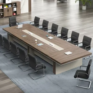 Modern Wooden Office Conference Table Direct Sales 6-30 People Office Meeting Table