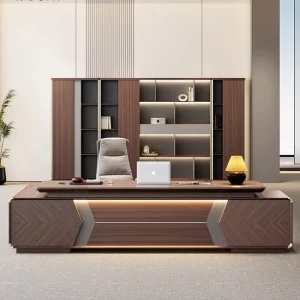Modern Wooden Office Desk for Office Building