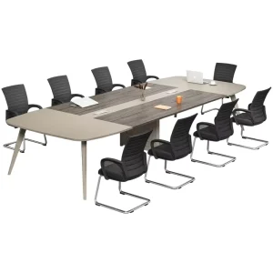 Modern Wooden Office Furniture Meeting Room 10 16 20 Person Conference Tables Desk Shape Meeting Table