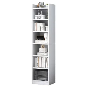 Modern Wooden Open Bookshelf with Drawers Space Saving Eco Friendly Bedroom Home Office Apartment Furniture