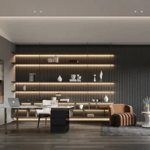 Modern Wooden Open Cube Modular Bookshelf with Eco Friendly Design Versatile Display Storage Unit for Living Room Study Office