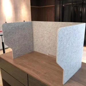 Modern Woven Projector Acoustic Office Partition Modular Cubicle Wall Portable Desk Divider Connector Panels for Bedroom Hotel