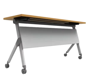 Modern and Simple Design Mobile Folding Desk Can Be Customized