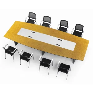 Modern high quality OEM factory direct green material customized veneer conference table office desk durable meeting t