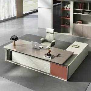 Modern l Shape Office Desk Luxury Executive Director Manager CEO boss Desk Workstation Desk Office Furniture