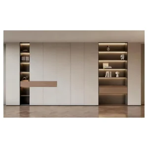 Modern style Wood Bookshelf High end Customization Eco Friendly for Home Office and Bedroom Factory Direct Sales