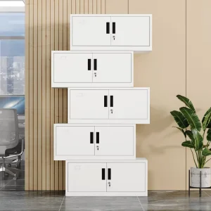 Modular 5 Tier Cabinet Sectional 5 Layer Filing Storage Cabinet Office Furniture for School Enterprise Hospital