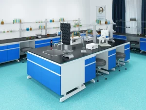 Modular College Lab Furniture Mechanic Lab Work Bench Hospital Science Student Laboratory Desk