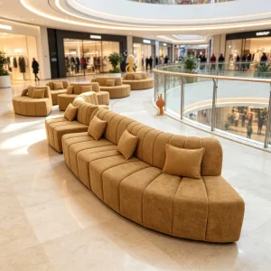 Modular Combination Sofa for Hotels and Shopping Malls