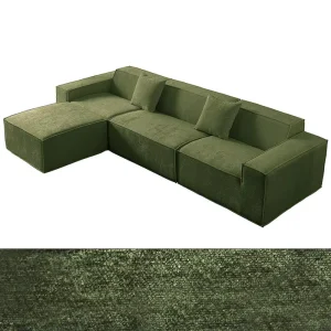 Modular Compression Living Room Sofas Set Furniture Luxury L Shape Vacuum Pack Sofa Compressed for Home Couch in Box