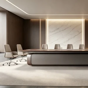 Modular Conference Table Large Meeting Table System for Office Projects