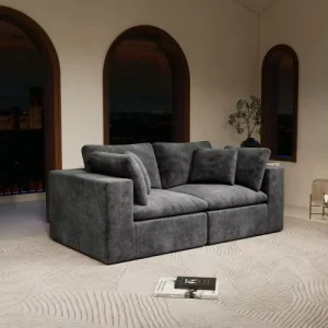 Modular Contemporary Fabric Sofa Set for Living Rooms Bedrooms Hotels Office Buildings