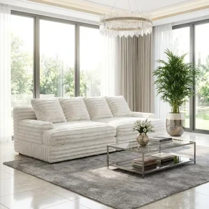Modular Convertible Velvet Armless One Seat Sofa with Cotton Filled for Apartment & Hotel Use Modern Design