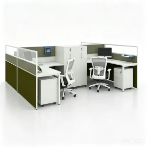 Modular Cubicle Office Partition Screen Workstation Desk Office Furniture Executive Ergonomic Modern Office Desk Workstation