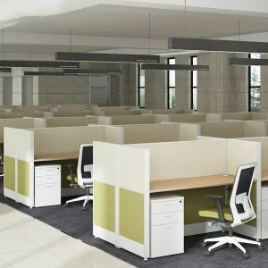Modular Cubicle Workstation Desk Office Furniture Table 2 4 6 Seater Office Partition Workstation