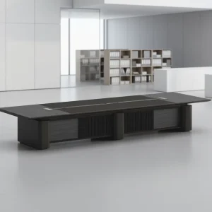 Modular Durable Wooden Conference Table for Office and Hotel Use Multi Person Business Meeting Furniture on Foshan Factory