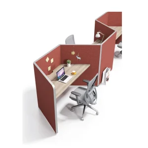 Modular High Partition Acoustic Privacy Workstation Desk Soundproof Cubicles Design for Office Use