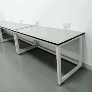 Modular Lab Bench Steel Frame Lab Resin Work Table