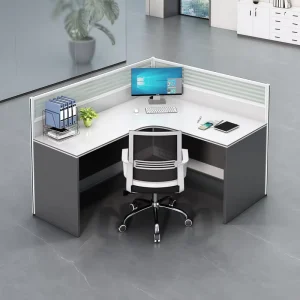 Modular Modern Wooden Panel Single Computer Desk Study Table Workstation Pc Laptop Foldable Office Small Space Home