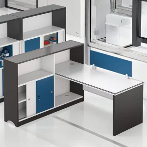 Modular Office Desk Configuration with Office Table Office Partitions for Educational Institutions Cubicle Workstation Desk