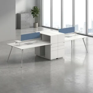 Modular Office Desk Executive Work Desk Office Furniture Workstation Durable Office Cubicles Wooden Office Table