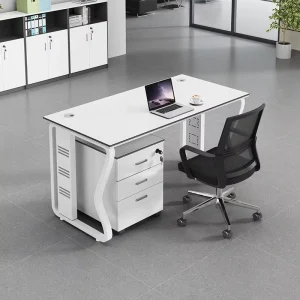 Modular Office Desk Study Table Bureau De Travail Cubicle Partition Workstation Office Table and Chair Office Furniture