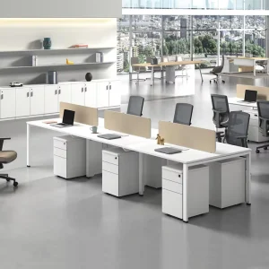 Modular Office Partition Call Center 2 4 6 Person Office Desk Modern 6 Seater Office Desk Workstation