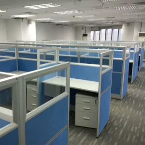 Modular Office Workstation Call Center Office Cubicle Partition