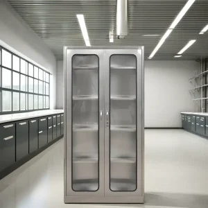 Modular Pharmacy Furniture Lockable Stainless Steel Medical Cabinets for School Hospital Archives Medication Storage