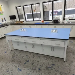 Modular Steel Lab Table Sink School Hospital Science Biotechnology Laboratory Furniture