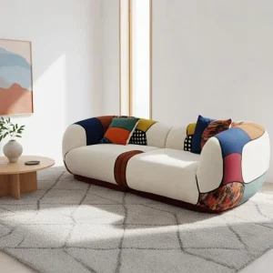 Modular Vacuum Compressed Sofa Lightweight Foldable Space Saving Couch Design for Apartment Office Living Room Use