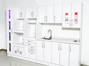 Modular and Custom Wood Medical Room Full Treatment Dental Sterilization Center Cabinets