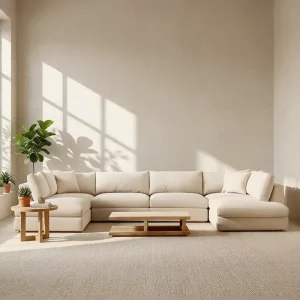 Morden Stylish Comfortable Sofa Sectional U Shape L Shape Customized Cloud Sofa for Living Room Apartment