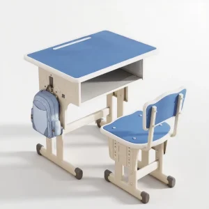 Most Popular High quality Factory Custom Single Bookshelves Desks Chairs School Classrooms and School Furniture